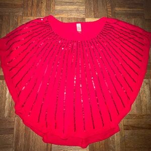 No Boundaries Bold Red Top